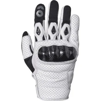 Moto rukavice gms Rukavice GMS SOLIS ZG40717 bílo-černá 2XL