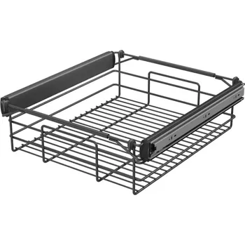 Koš na prádlo In-Design Koš na prádlo plný výsuv tlumené zavírání antracitová Šířka koše (mm): 720 mm, Minimální nastavitelná šířka: 780 mm, Maximální nastavitelná šířka: 930 mm