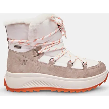 Dámská zimní obuv Weinbrenner dámské sněhule water-stop bílé, vel. 38