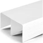 LAGUNA Horní vedení SOLID, dvojité, strukturovaná bílá Délka profilu: 2,0 m