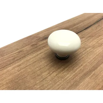 Nábytkové kování Porcelánová knopka Stela porcelán krémový