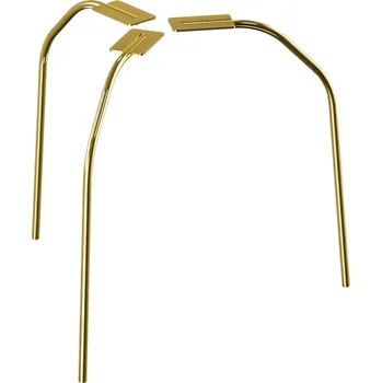 Stolová podnož In-Design Podnož pod konferenční stolek ELL výška 440 mm - zlatá lesk