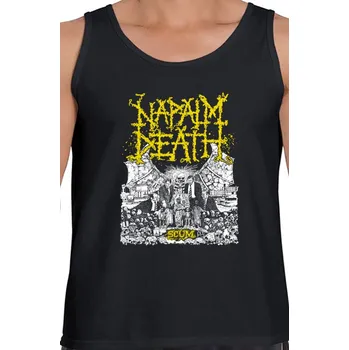 Pánské tílko tílko Napalm Death - Scum