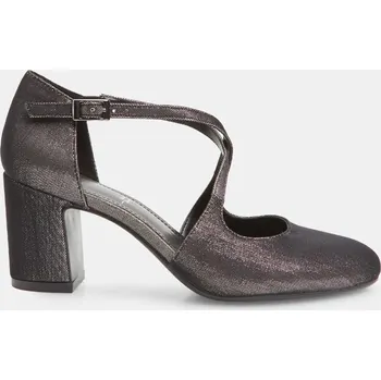 Dámské lodičky Baťa dámské třpytivé střevíce šedé, vel. 36