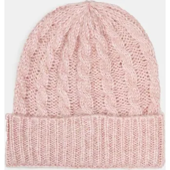 Čepice Baťa zimní pletená čepice růžové, vel. Černá