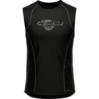 Pánské funkční scampolo černá/šedá Bamboo Ultra - Šedá / XL