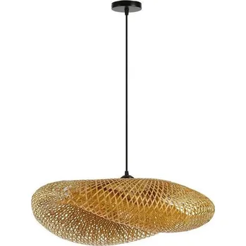 IMMAX BOHO HILO designové závěsné svítidlo, D80cm, E27, bambus