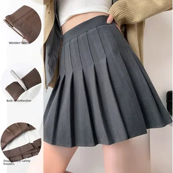 Dámská sukně Dámská sukně BF152 Velikost: XS, Barva (Varianta): Light gray [woolen regular]]