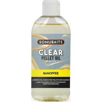 Boilies SONUBAITS - Clear Pellet Oil, 250ml, Banoffee