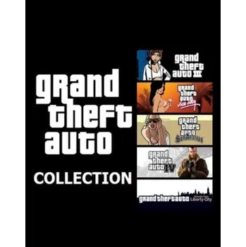 Počítačová hra Grand Theft Auto Collection PC - digitální verze - Hraj již za pár minut