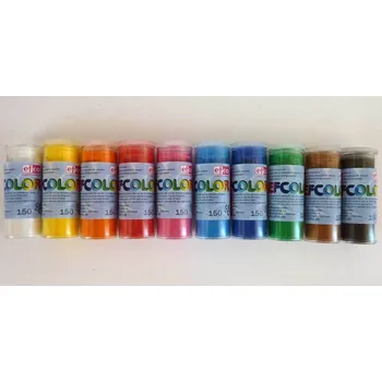 Pudr Smaltovací pudr Efcolor 10 ml - ZÁKLADNÍ 89 černý