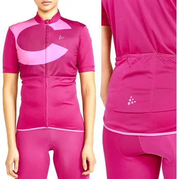 cyklistický dres Craft CORE Endur Logo 1910562 roxo-camelia XXXL