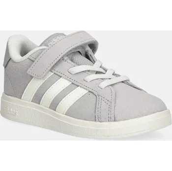 Chlapecké tenisky Dětské semišové tenisky adidas GRAND COURT 00s JR0782 šedá 09X, EUR 20
