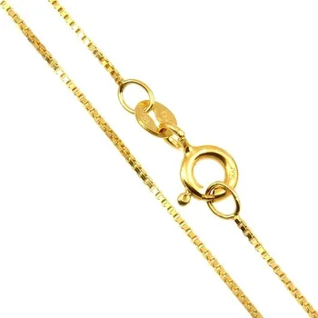 Řetízek ŠPERKY-NM, Zlatý řetízek 446 kostičky Délka řetízku: 42 cm