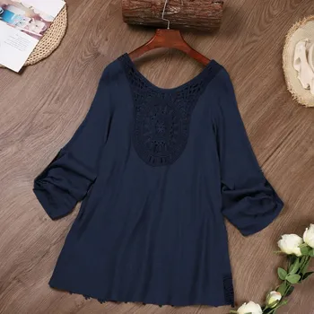 Dámská halenka Dámská halenka BF109 Barva: Tmavě Modrá, Velikost: S