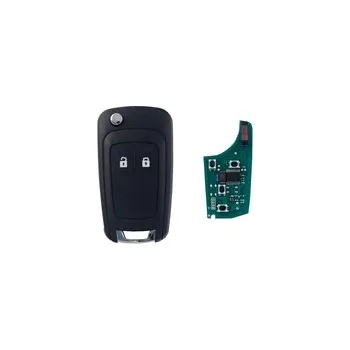 Klíč s dálkovým ovladačem OPEL Corsa D 2 tlačítka 433 MHz, čip ID46 (HITAG2) PCF7941, G4