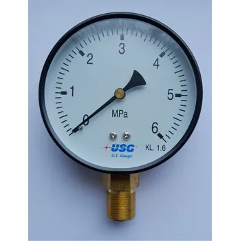 Manometr standardní pr. 100mm, spodní M20x1,5, 0-6 MPa