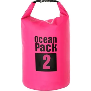 Vodácký pytel SURTEP, s. r. o. Vodotěsný vak Ocean přes rameno Barva: Rose Červená, Objem: 2l