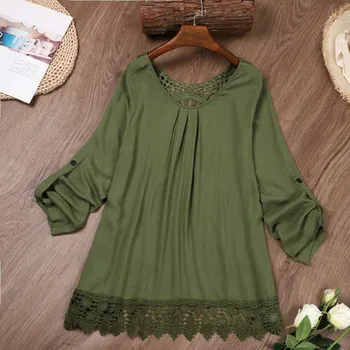 Dámská halenka Dámská halenka BF109 Barva: Tmavě Zelená, Velikost: M