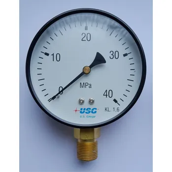 Manometr standardní pr. 100mm, spodní M20x1,5, 0-40 MPa