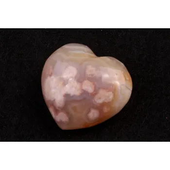 Třešňový Achát srdíčko č. 36 - 41g
