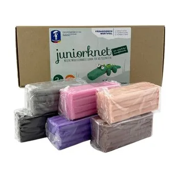 Modelovací hmota FEUCHTMANN JK Měkká netvrdnoucí modelína Speciál, 6 ks po 150 g