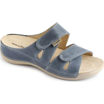 Dámská zdravotní obuv MEDISTYLE dámská zdravotní pantofel ELEN modrá Velikost: 39