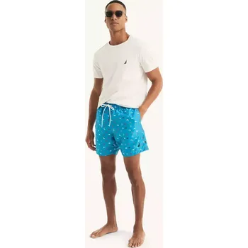 Pánské plavky NAUTICA pánské plavky QUICK-DRY modré logové L