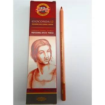 Grafitová tužka Tužka, Sepie, hnědočervená, 1 kus