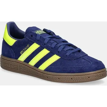 Chlapecké tenisky Dětské semišové tenisky adidas Originals HANDBALL SPEZIAL JP8003 modrá 57X, EUR 33.5
