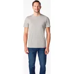 Pánské tričko CityZen AGEN šedá melanž L
