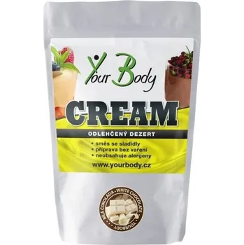 Čokoláda CREAM Bílá čokoláda-YourBody 70g