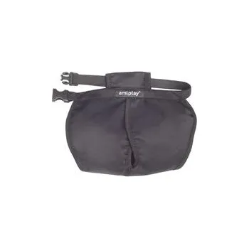 Obleček pro psa Amiplay hárací kalhotky pro feny L černé