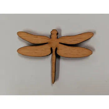 Stavební deska Dřevěný výřez vážka č.1