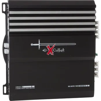 Hi-Fi Zesilovač Excalibur X-500.2/ zesilovač/ 2-kanálový/ 2x 50W/ 1x 150W