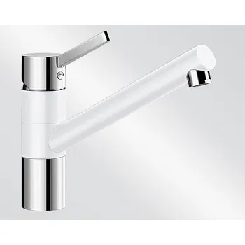 Vodovodní baterie Kuchyňská vodovodní baterie Blanco TIVO HD silgranit bílá/chrom lesk 517603