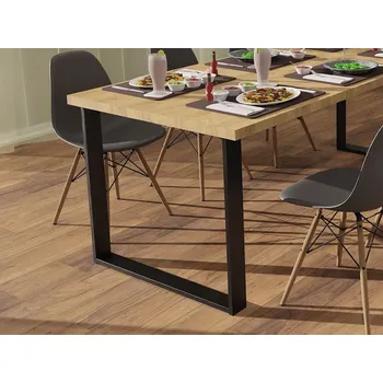 Stolová podnož In-Design Stolová podnož Industry U, výška 710 černá matná