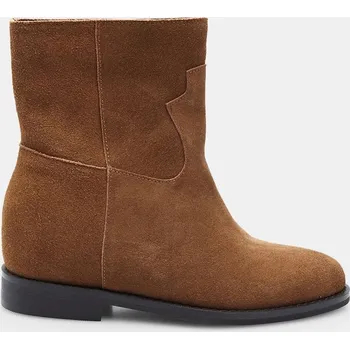 Dámská zimní obuv Baťa dámská semišová kotníková obuv hnědé, vel. 39 5934110