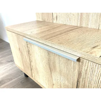 Nábytkové kování In-Design Nábytková úchytka Lukata eloxovaný hliník Rozměr úchytky (mm): 100