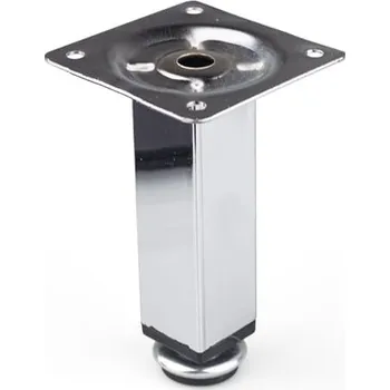 Nábytkové kování In-Design Nábytková nožka BLAZE s rektifikací chrom