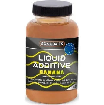 Návnadové aroma SONUBAITS - Liquid Aditive, 250ml, Cheese