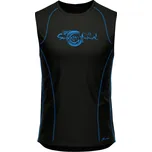 Pánské funkční scampolo černá/modrá Bamboo Ultra - Modrá / XL