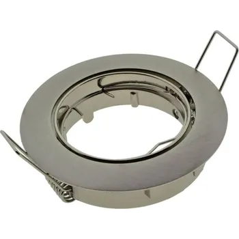 Bodové svítidlo Optonica Stropní svítidlo otočné GU5.3/GU10, broušená nerez