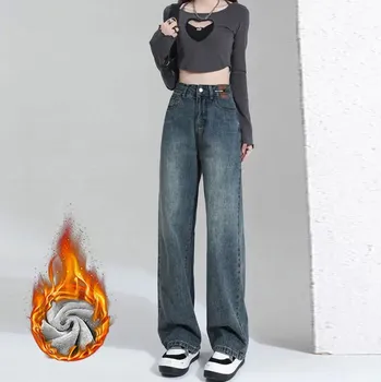 Dámské džíny Dámské džíny BF353 Velikost: XL, Barva (Varianta): Modrá [thickening]]