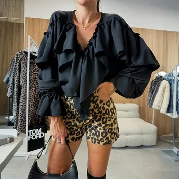 Dámská halenka Dámská halenka BF101 Barva: Černá, Velikost: S