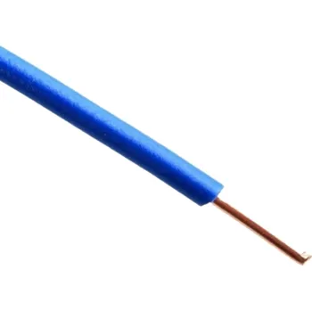 elektrický kabel Vodič jednožilový pevný CY 4 H07V-U Prysmian, světle modrý