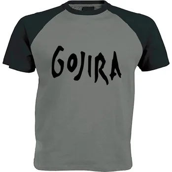 šedo černé triko Gojira