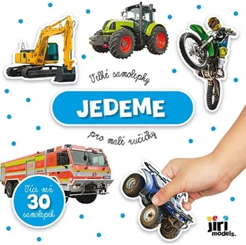 Velké samolepky pro malé ručičky Jedeme