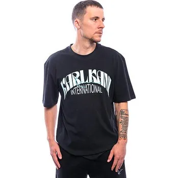 Pánské tričko Triko Karl Kani - Signature International T-Shirt - Black velikost L