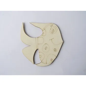 Dřevěná hračka Dřevěný výřez ryba č.8